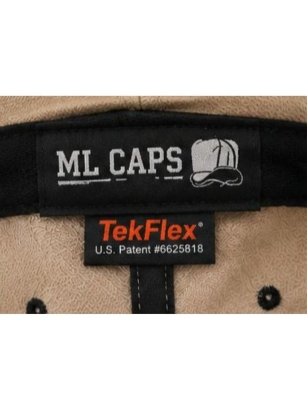 Pacific Tigers ML Caps TekFlex Flex Fit Hat Beige NCAA University Of Pacific Cap - Picture 5 of 5